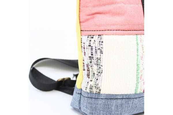 La Mini | Petit sac à main en catalogne et jeans récupéré parfaite pour l'été