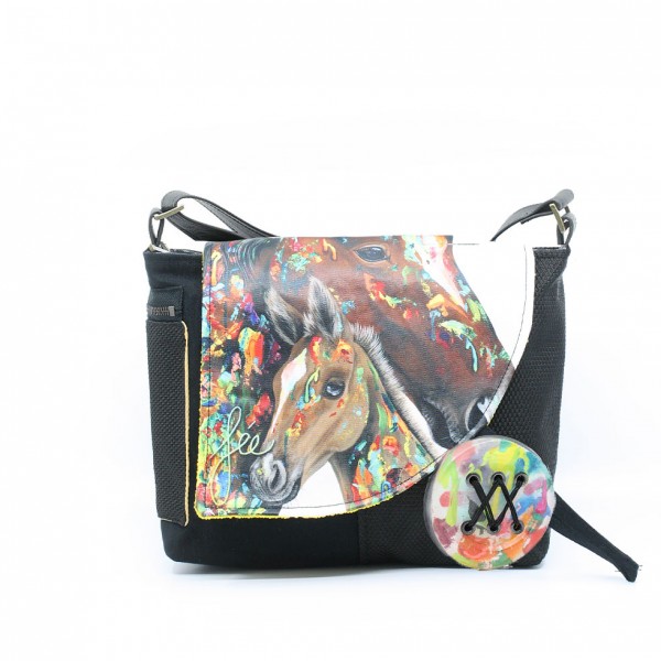 Chipie | Beautiful handbag bag for women with Horses