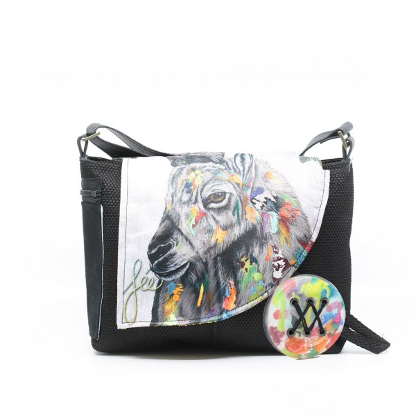 Chipie QuARTz Special Edition | Colorful shoulder bag with Mouflon
