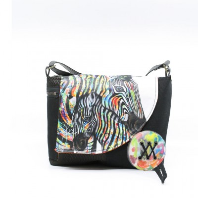 Chipie | Shoulder bag for women with zebras
